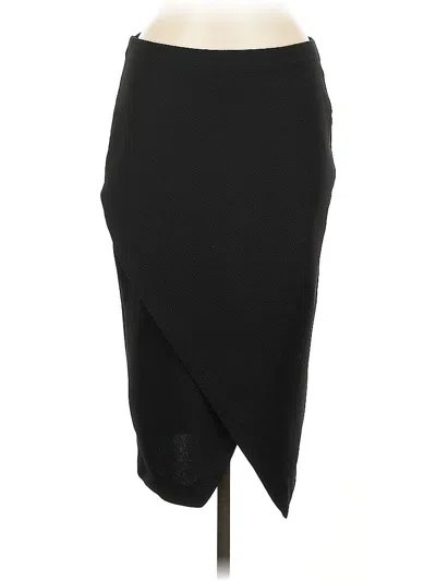 Pre-owned H&m Formal Skirt In Black