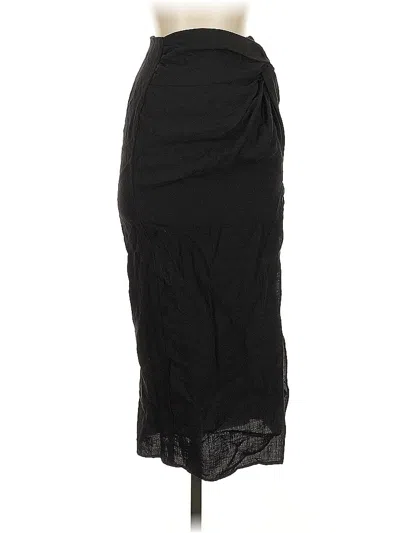 Pre-owned H&m Formal Skirt In Black