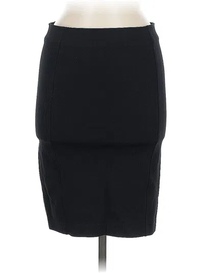 Pre-owned H&m Formal Skirt In Black