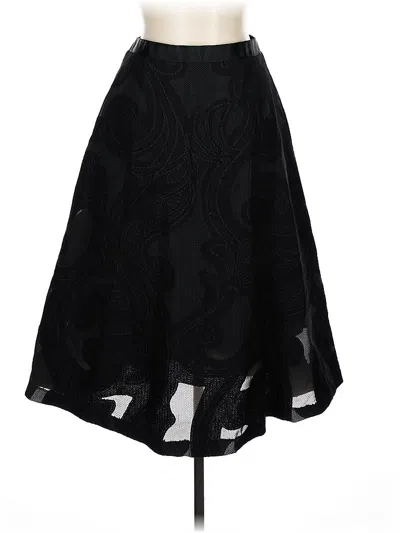 Pre-owned H&m Formal Skirt In Black