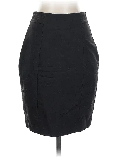 Pre-owned H&m Formal Skirt In Black