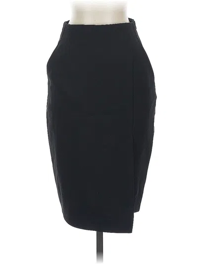 Pre-owned H&m Formal Skirt In Black