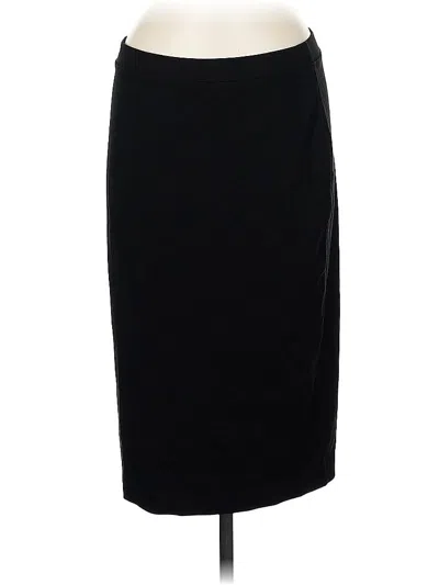Pre-owned H&m Formal Skirt In Black