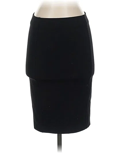 Pre-owned H&m Formal Skirt In Black