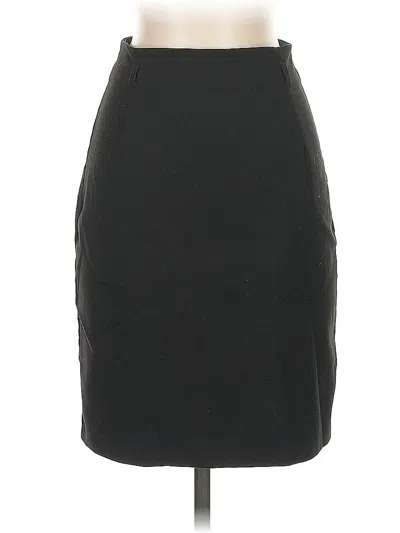 Pre-owned H&m Formal Skirt In Black