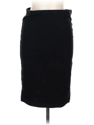 Pre-owned H&m Formal Skirt In Black
