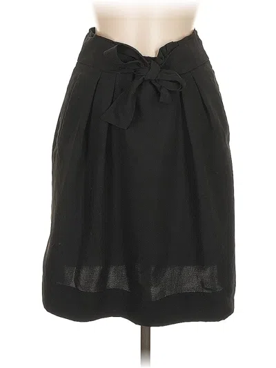 Pre-owned H&m Formal Skirt In Black