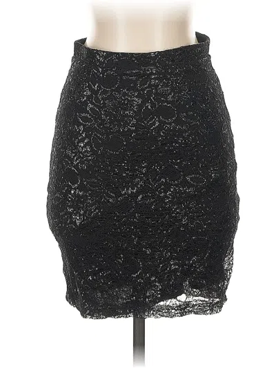 Pre-owned H&m Formal Skirt In Black