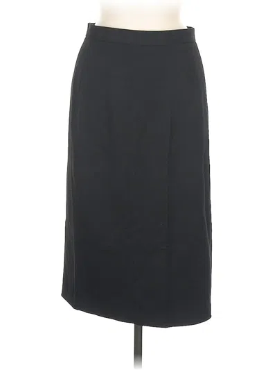 Pre-owned H&m Formal Skirt In Black