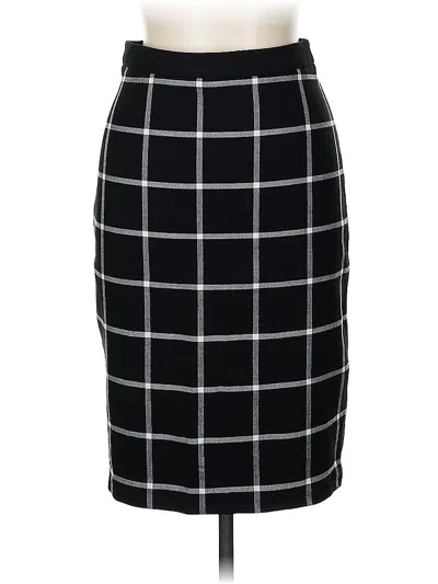 Pre-owned H&m Formal Skirt In Black