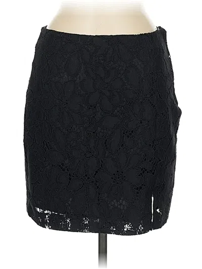 Pre-owned H&m Formal Skirt In Black