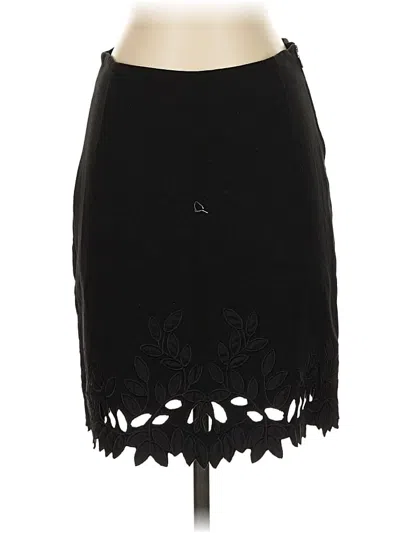 Pre-owned H&m Formal Skirt In Black