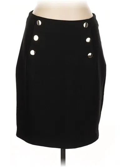 Pre-owned H&m Formal Skirt In Black