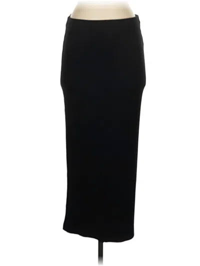 Pre-owned H&m Formal Skirt In Black