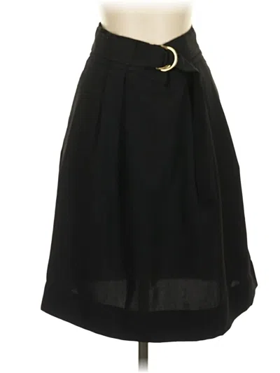 Pre-owned H&m Formal Skirt In Black