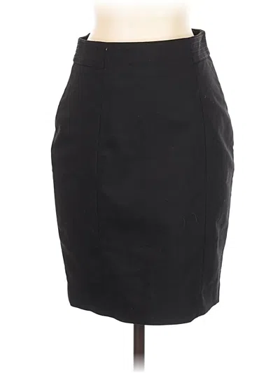 Pre-owned H&m Formal Skirt In Black