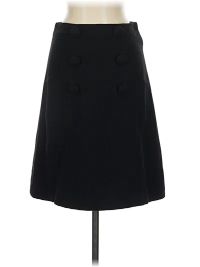 Pre-owned H&m Formal Skirt In Black