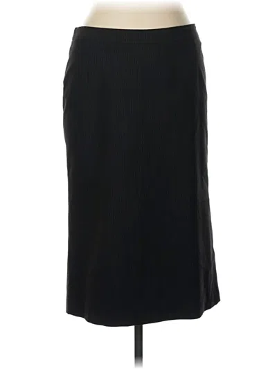 Pre-owned H&m Formal Skirt In Black