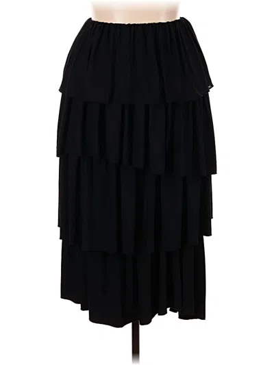 Pre-owned H&m Formal Skirt In Black
