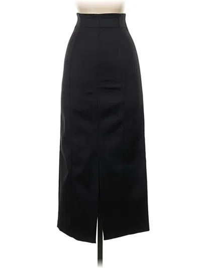 Pre-owned H&m Formal Skirt In Black