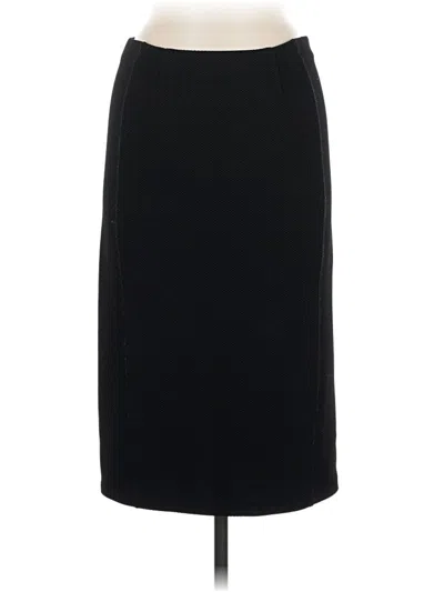 Pre-owned H&m Formal Skirt In Black