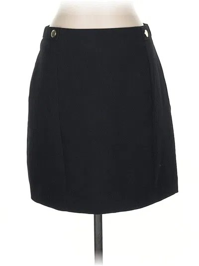 Pre-owned H&m Formal Skirt In Black
