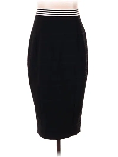 Pre-owned H&m Formal Skirt In Black