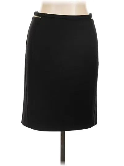 Pre-owned H&m Formal Skirt In Black