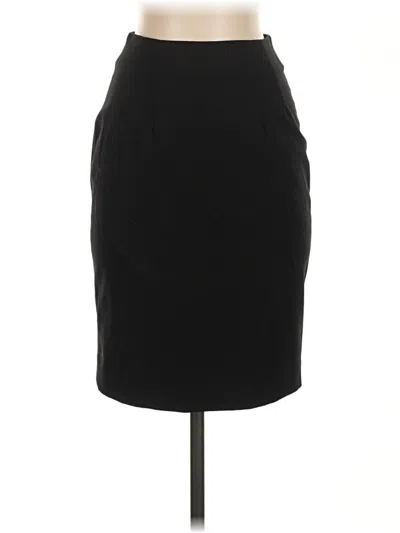 Pre-owned H&m Formal Skirt In Black