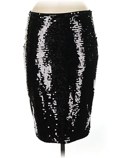 Pre-owned H&m Formal Skirt In Black