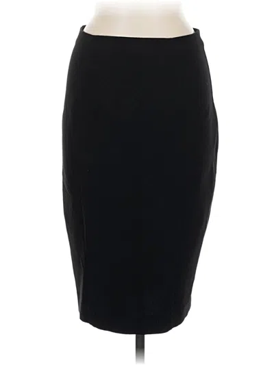 Pre-owned H&m Formal Skirt In Black