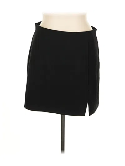 Pre-owned H&m Formal Skirt In Black