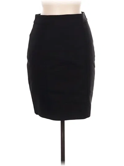 Pre-owned H&m Formal Skirt In Black