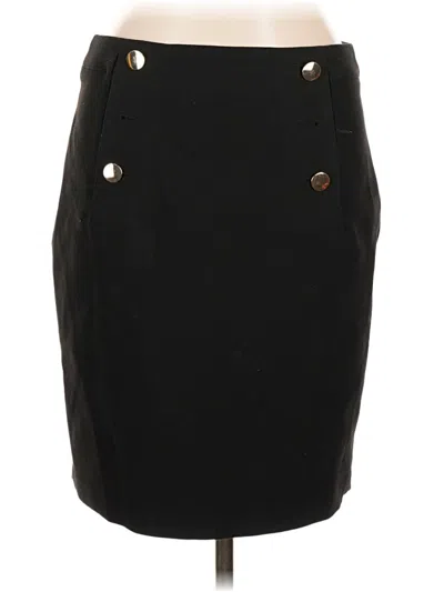 Pre-owned H&m Formal Skirt In Black