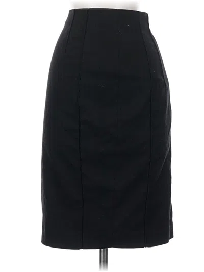 Pre-owned H&m Formal Skirt In Black