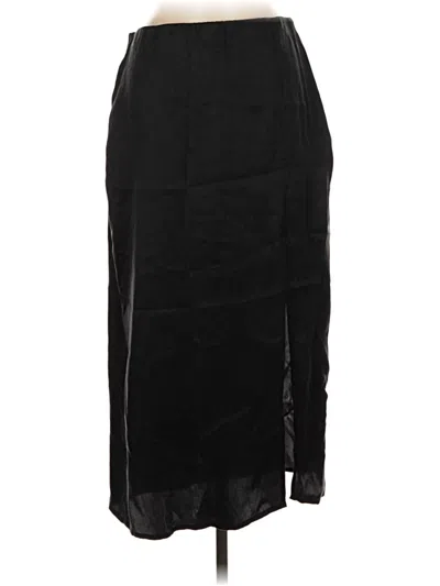 Pre-owned H&m Formal Skirt In Black