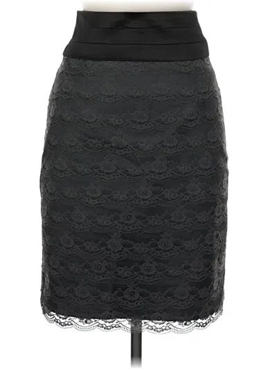 Pre-owned H&m Formal Skirt In Black