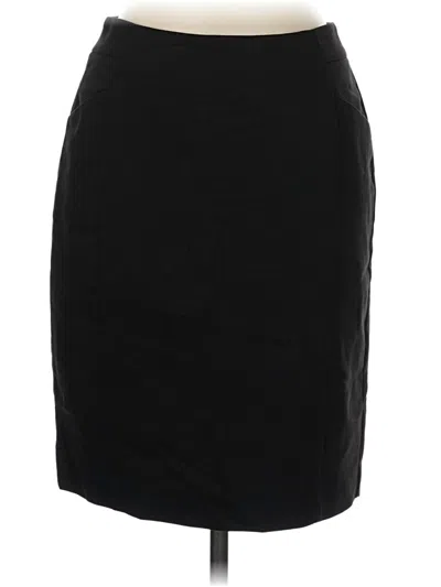 Pre-owned H&m Formal Skirt In Black