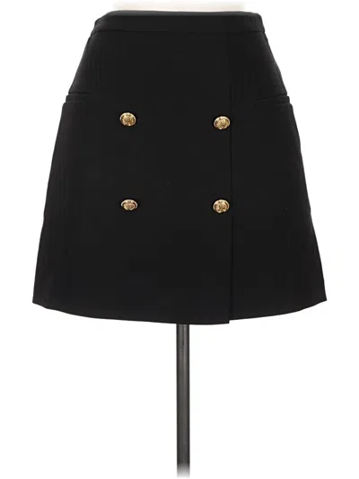 Pre-owned H&m Formal Skirt In Black