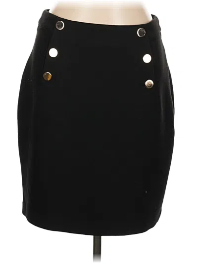 Pre-owned H&m Formal Skirt In Black