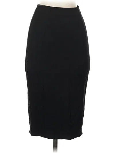 Pre-owned H&m Formal Skirt In Black