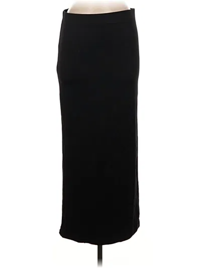 Pre-owned H&m Formal Skirt In Black