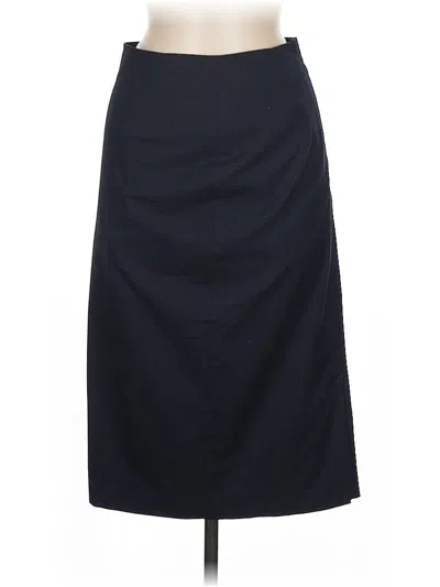 Pre-owned H&m Formal Skirt In Blue