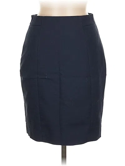 Pre-owned H&m Formal Skirt In Blue