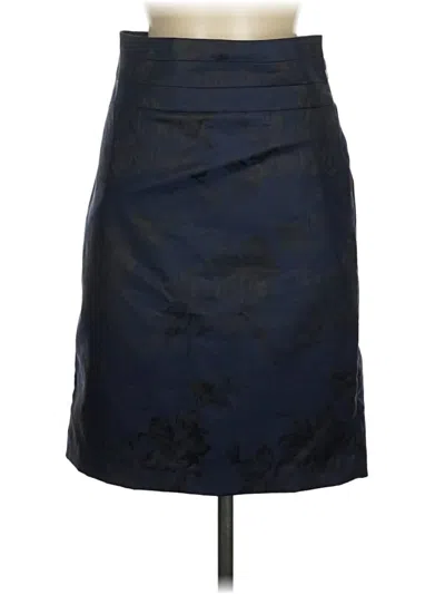 Pre-owned H&m Formal Skirt In Blue