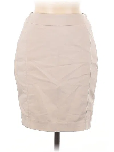 Pre-owned H&m Formal Skirt In Brown