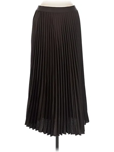 H&m Formal Skirt In Brown