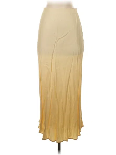 H&m Formal Skirt In Gold