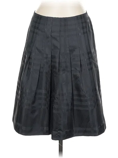 Pre-owned H&m Formal Skirt In Gray