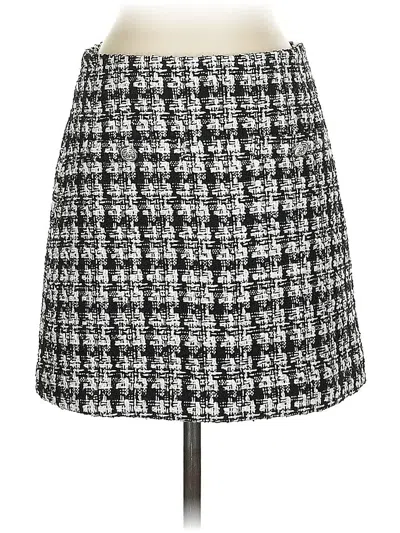 Pre-owned H&m Formal Skirt In Gray